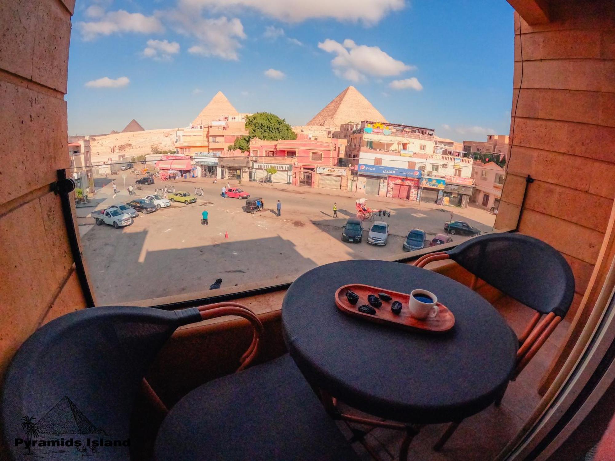 Pyramids Island Bed & Breakfast Kafret el-Gabal Exterior photo