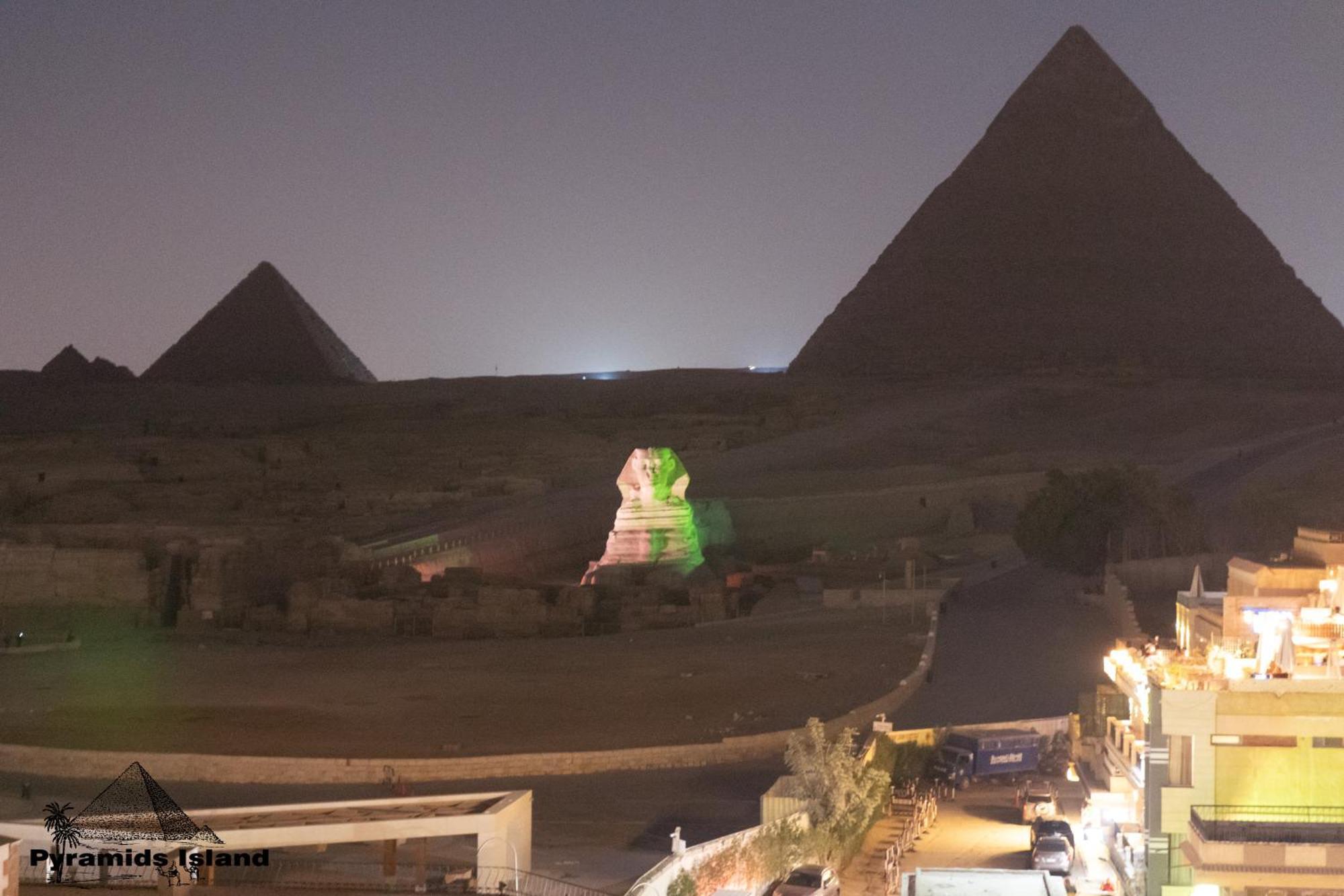 Pyramids Island Bed & Breakfast Kafret el-Gabal Exterior photo
