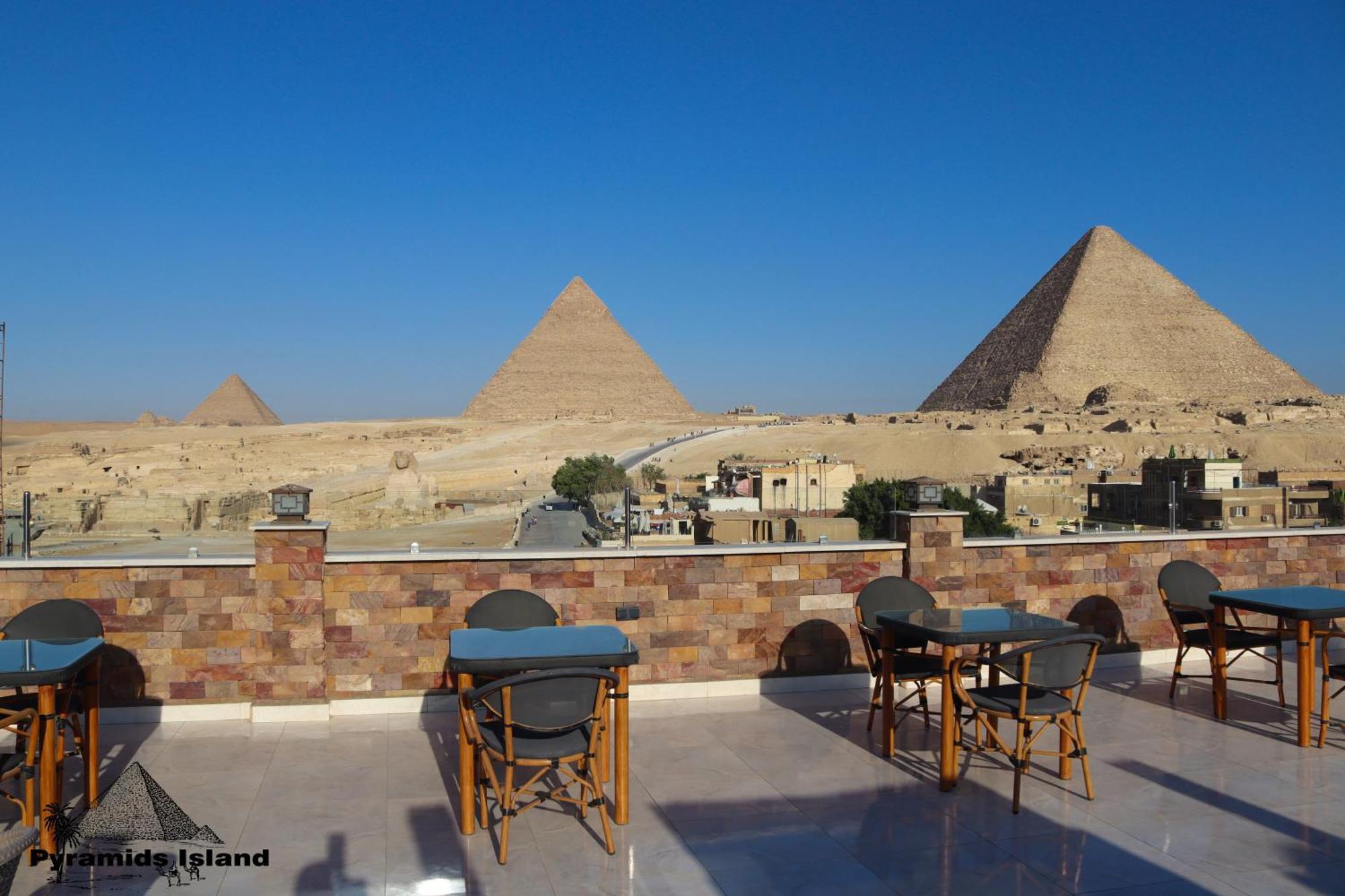 Pyramids Island Bed & Breakfast Kafret el-Gabal Exterior photo