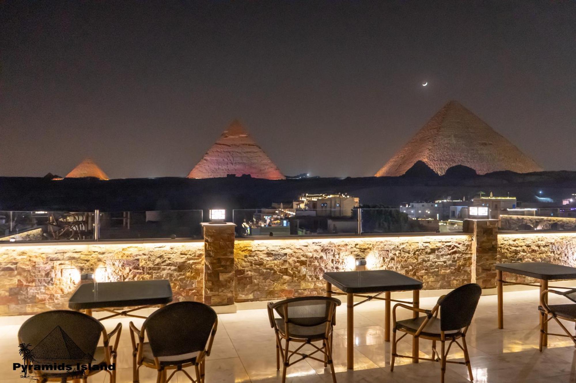 Pyramids Island Bed & Breakfast Kafret el-Gabal Exterior photo