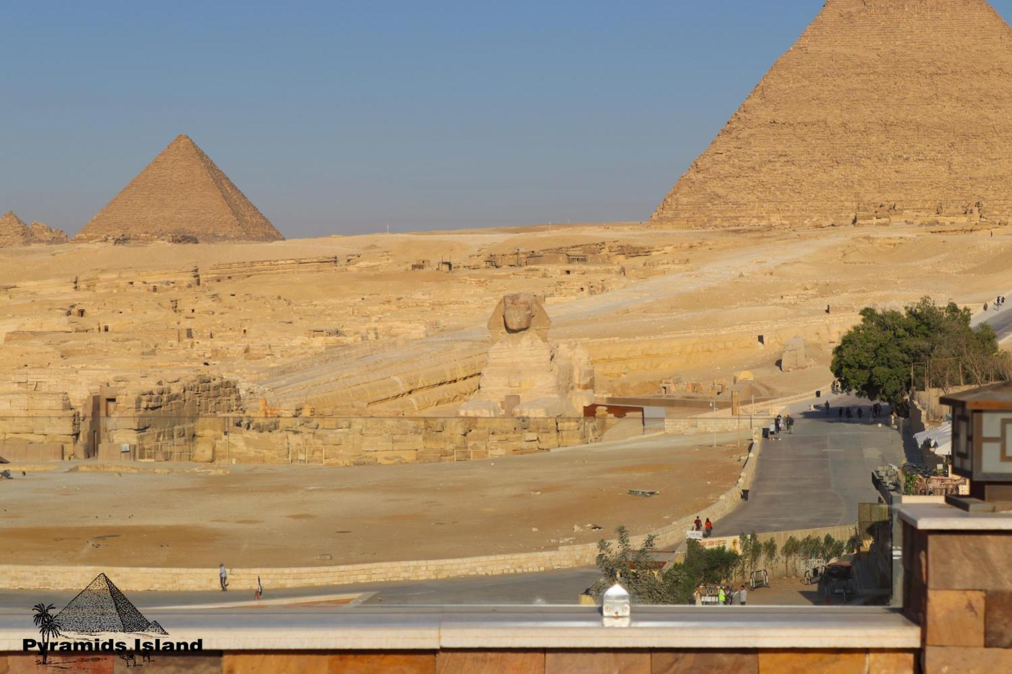 Pyramids Island Bed & Breakfast Kafret el-Gabal Exterior photo