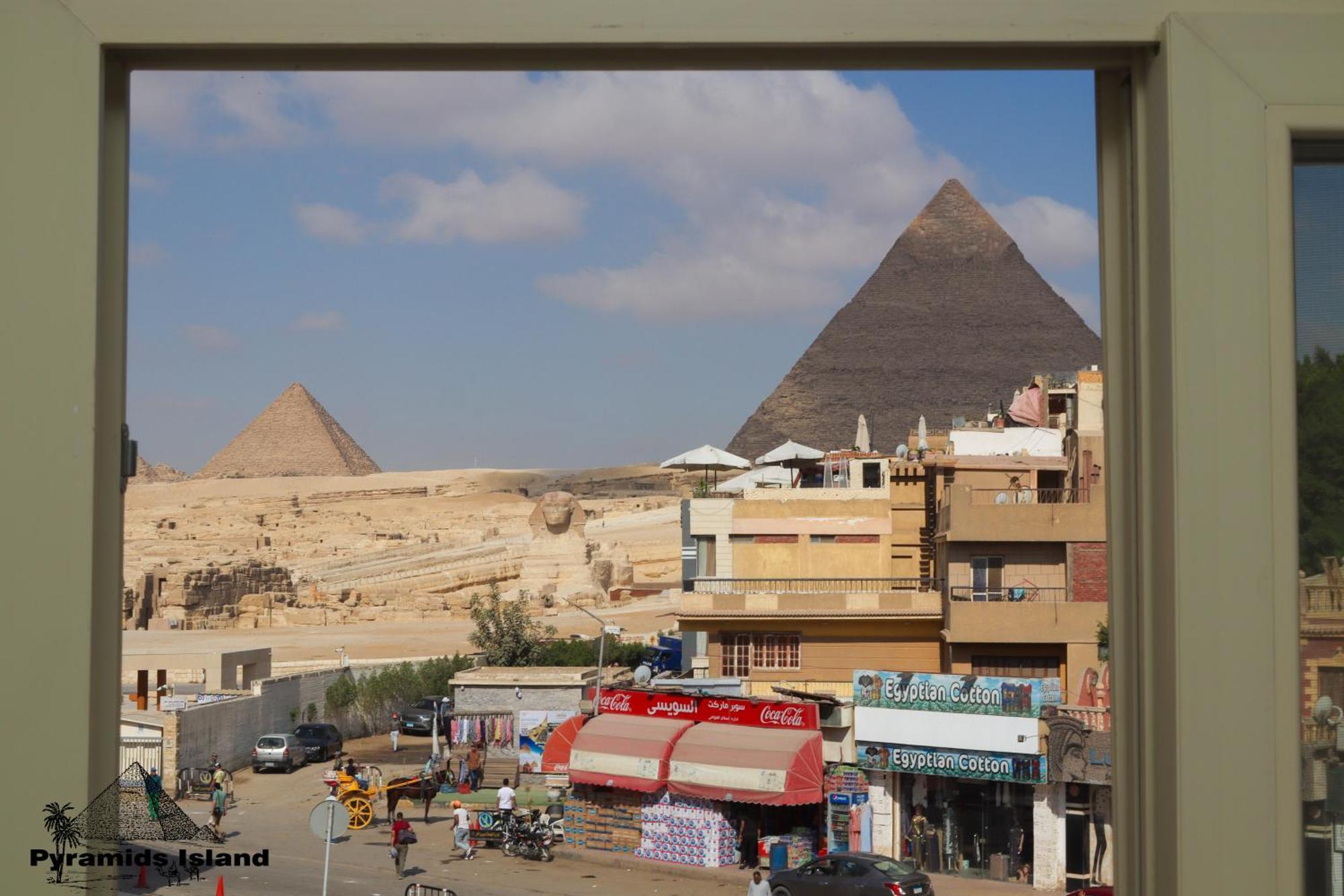 Pyramids Island Bed & Breakfast Kafret el-Gabal Exterior photo