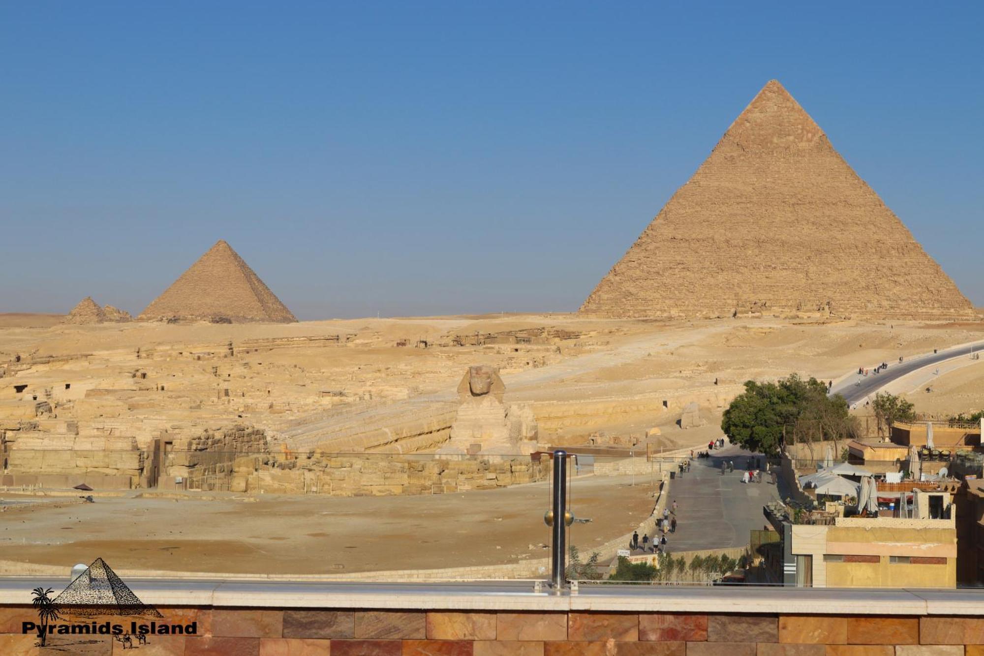 Pyramids Island Bed & Breakfast Kafret el-Gabal Exterior photo