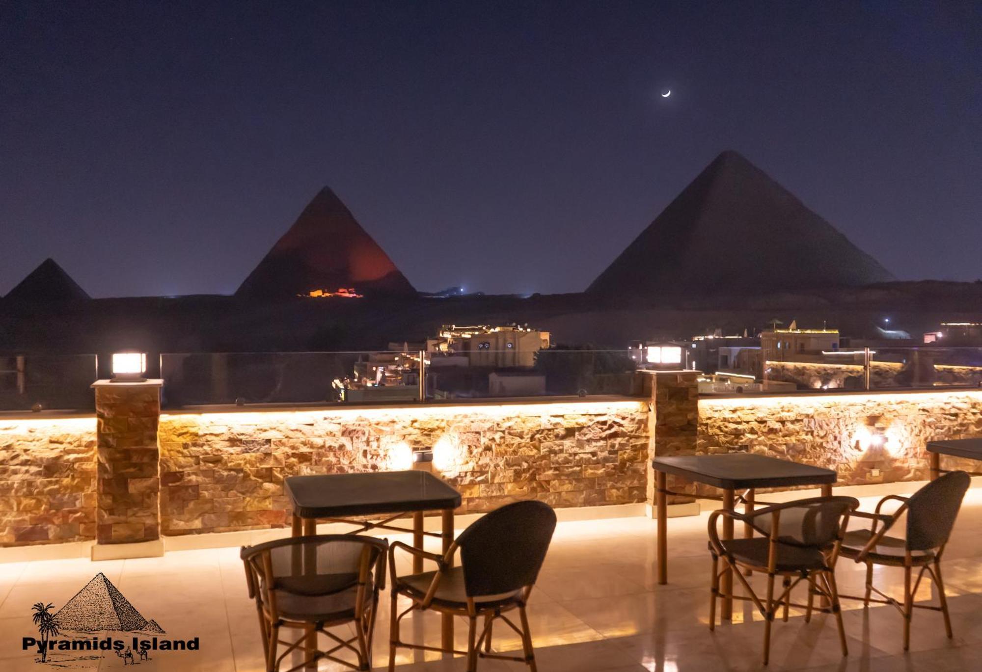 Pyramids Island Bed & Breakfast Kafret el-Gabal Exterior photo