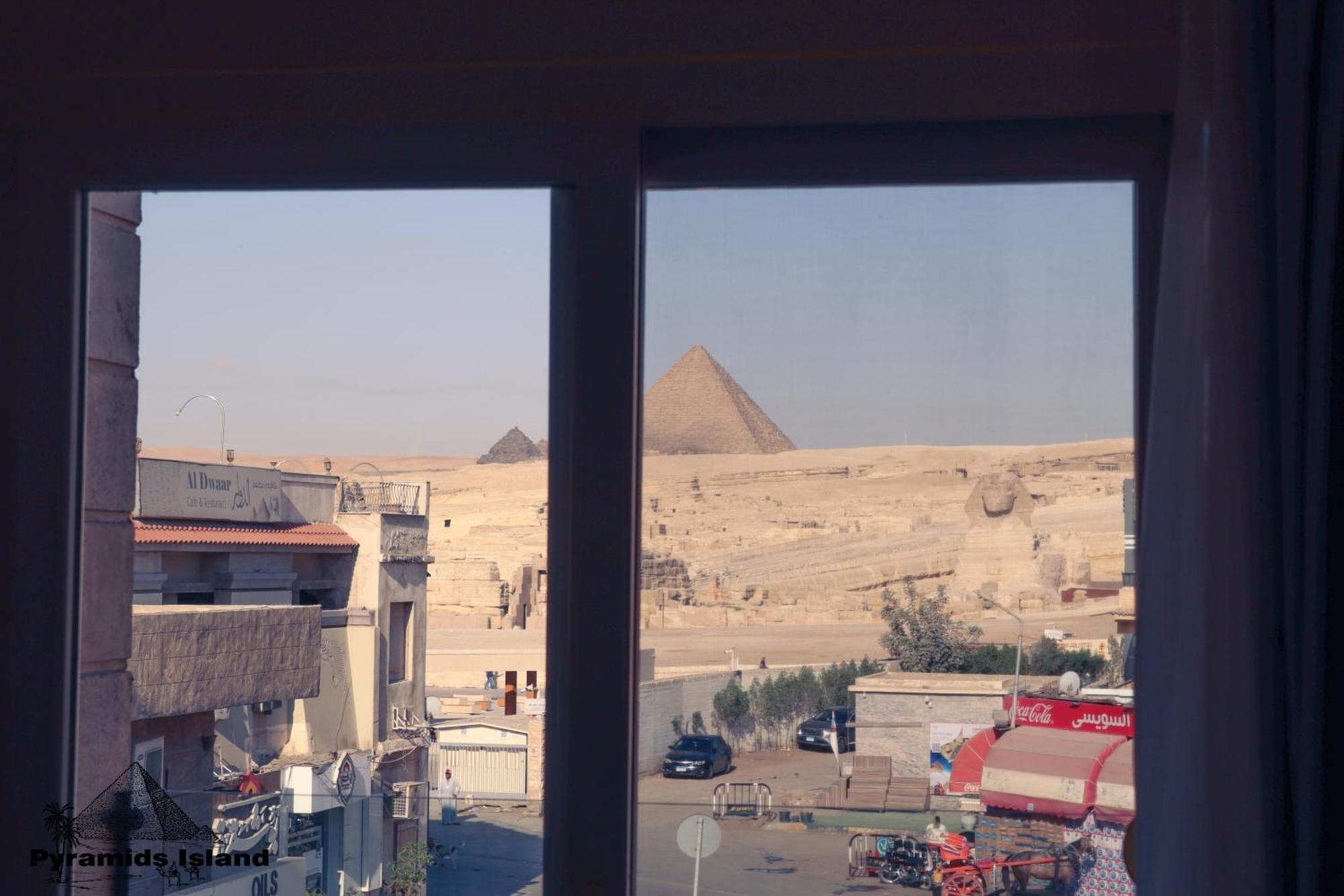 Pyramids Island Bed & Breakfast Kafret el-Gabal Exterior photo