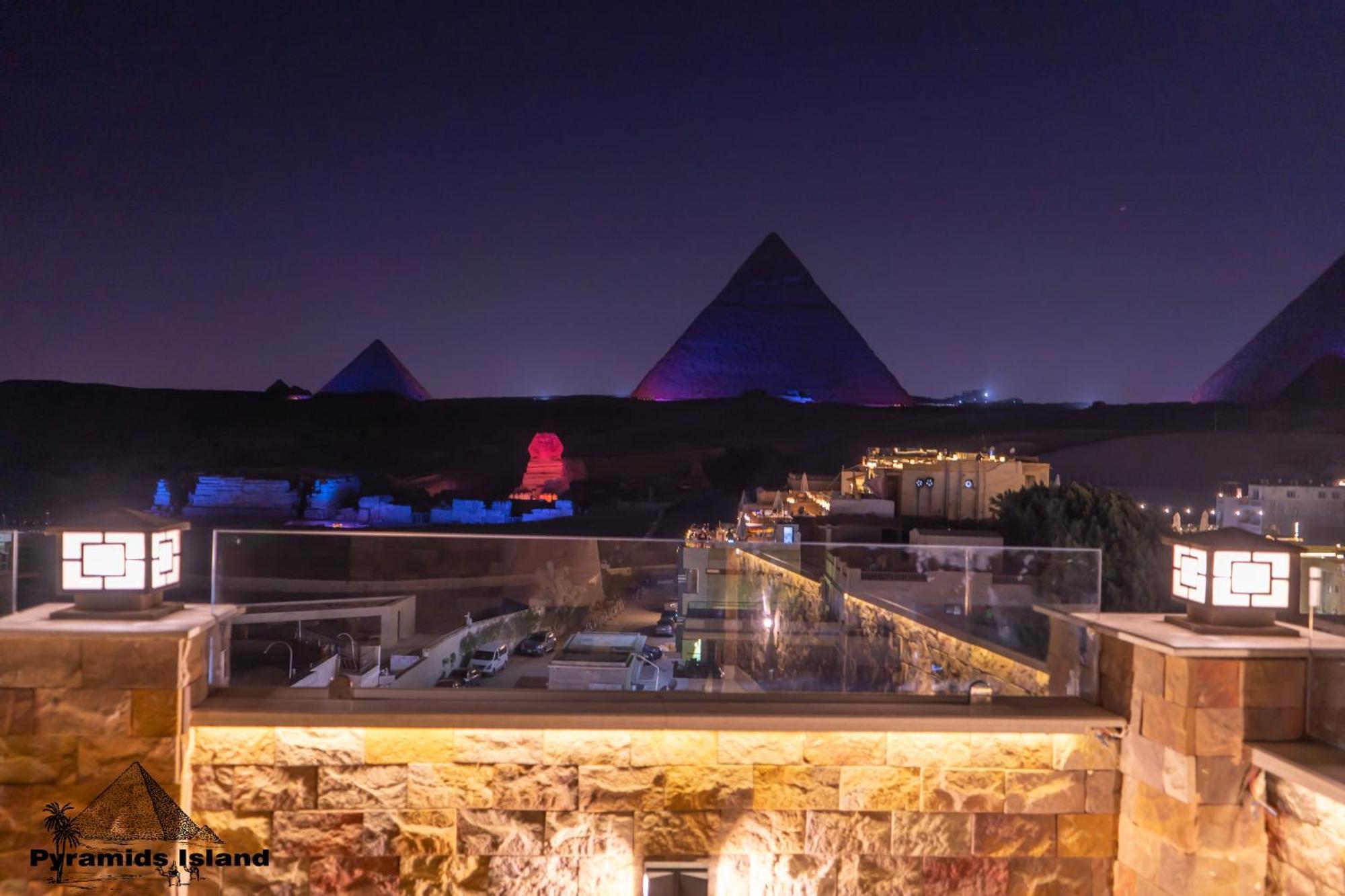 Pyramids Island Bed & Breakfast Kafret el-Gabal Exterior photo