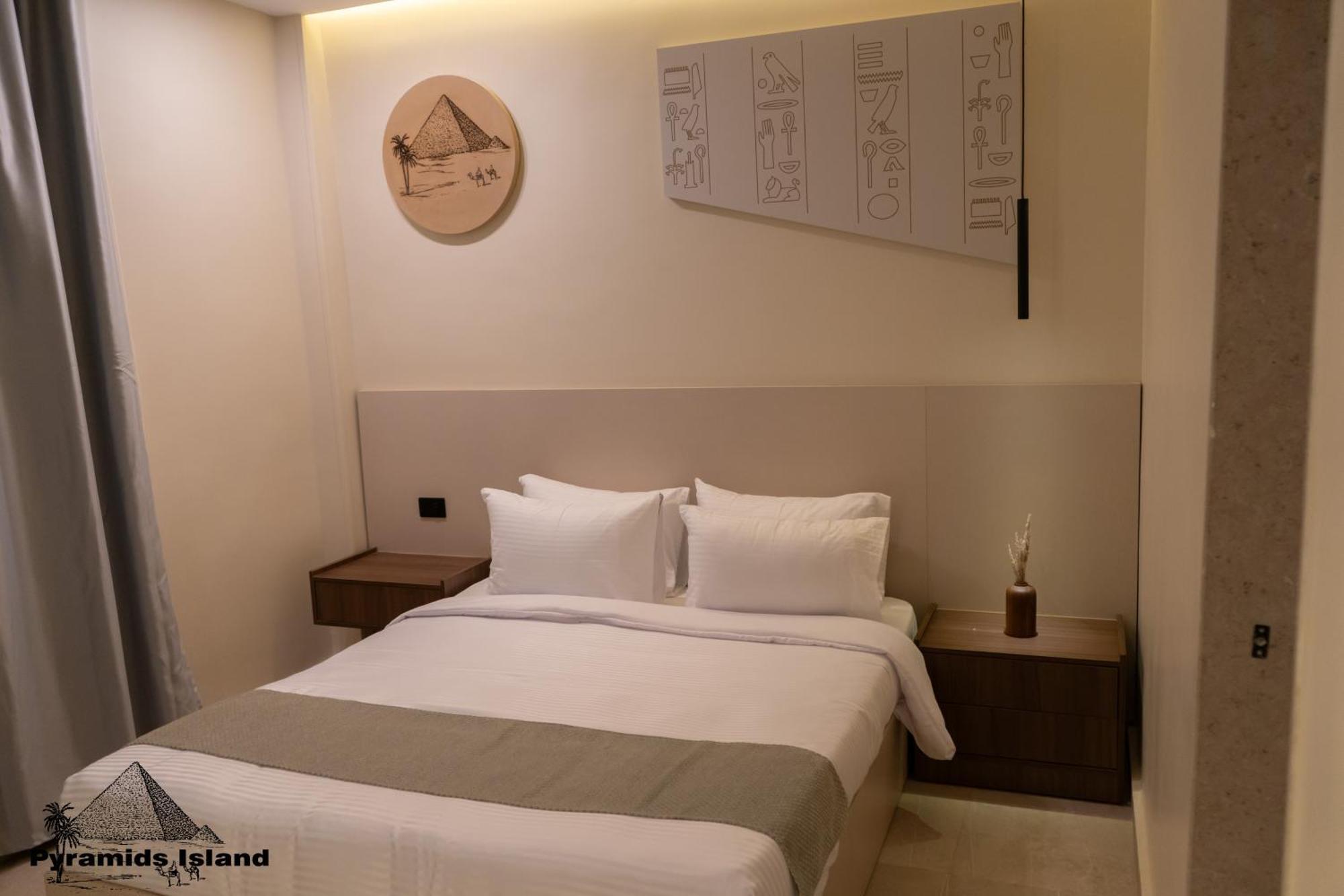Pyramids Island Bed & Breakfast Kafret el-Gabal Exterior photo
