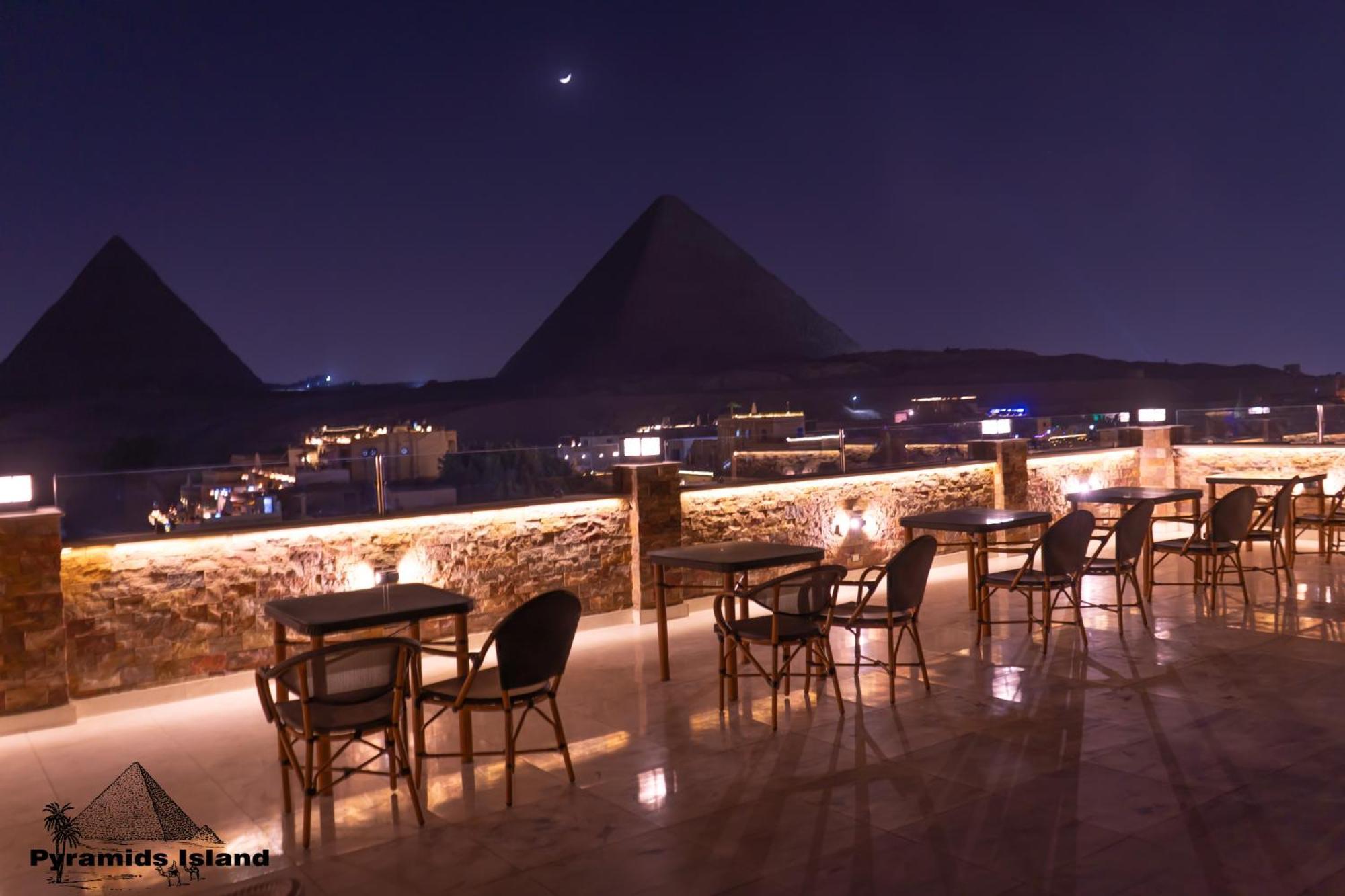 Pyramids Island Bed & Breakfast Kafret el-Gabal Exterior photo