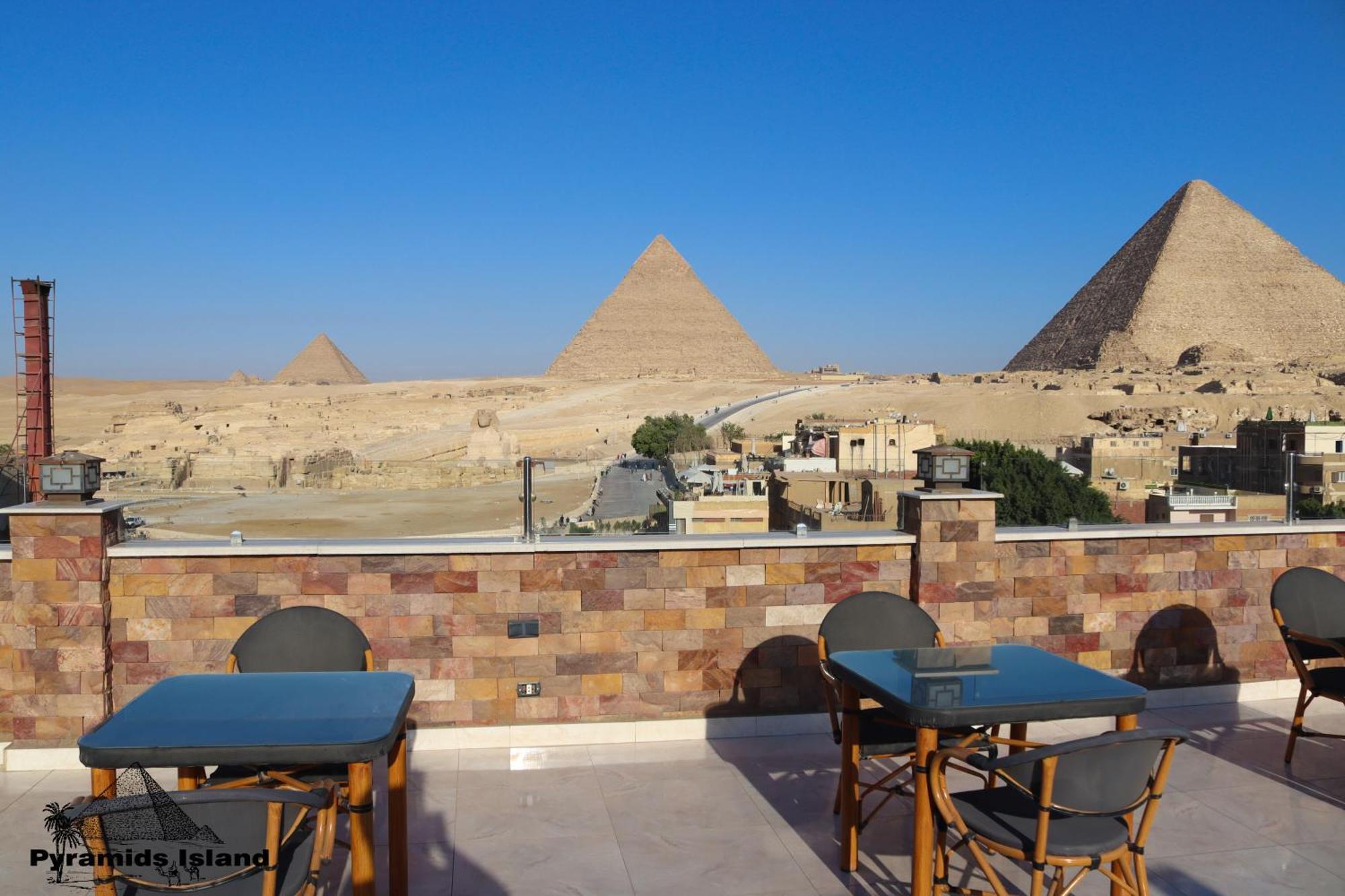 Pyramids Island Bed & Breakfast Kafret el-Gabal Exterior photo