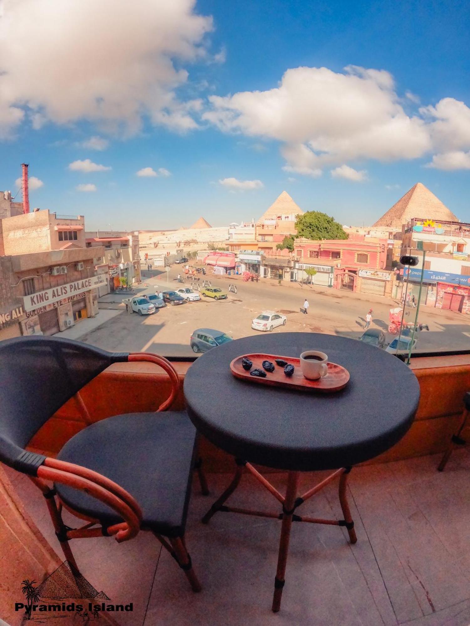 Pyramids Island Bed & Breakfast Kafret el-Gabal Exterior photo