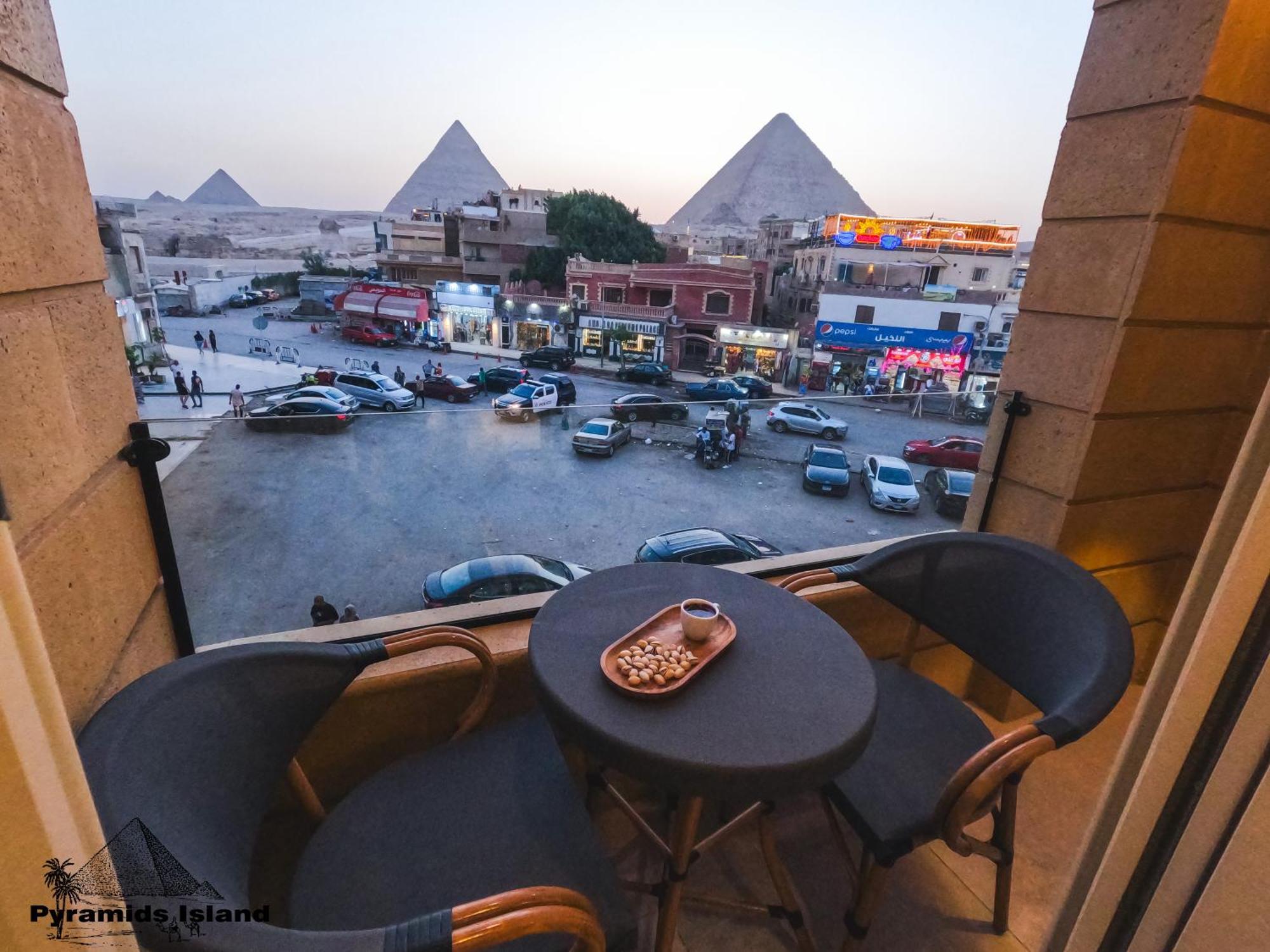Pyramids Island Bed & Breakfast Kafret el-Gabal Exterior photo