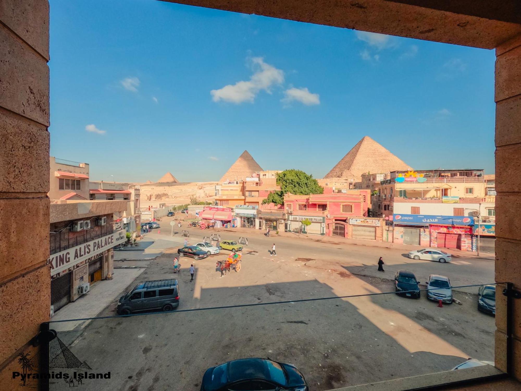 Pyramids Island Bed & Breakfast Kafret el-Gabal Exterior photo