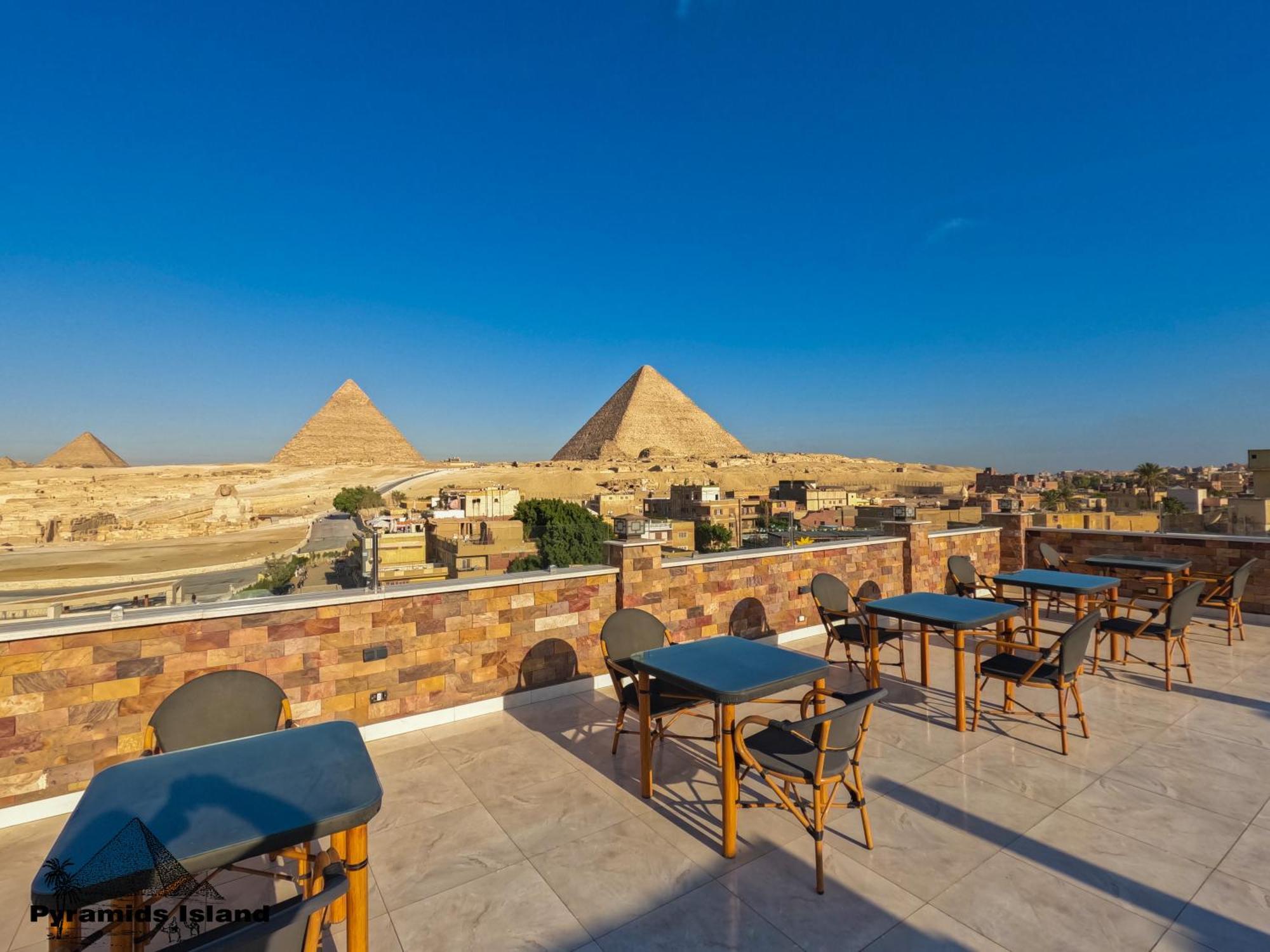 Pyramids Island Bed & Breakfast Kafret el-Gabal Exterior photo