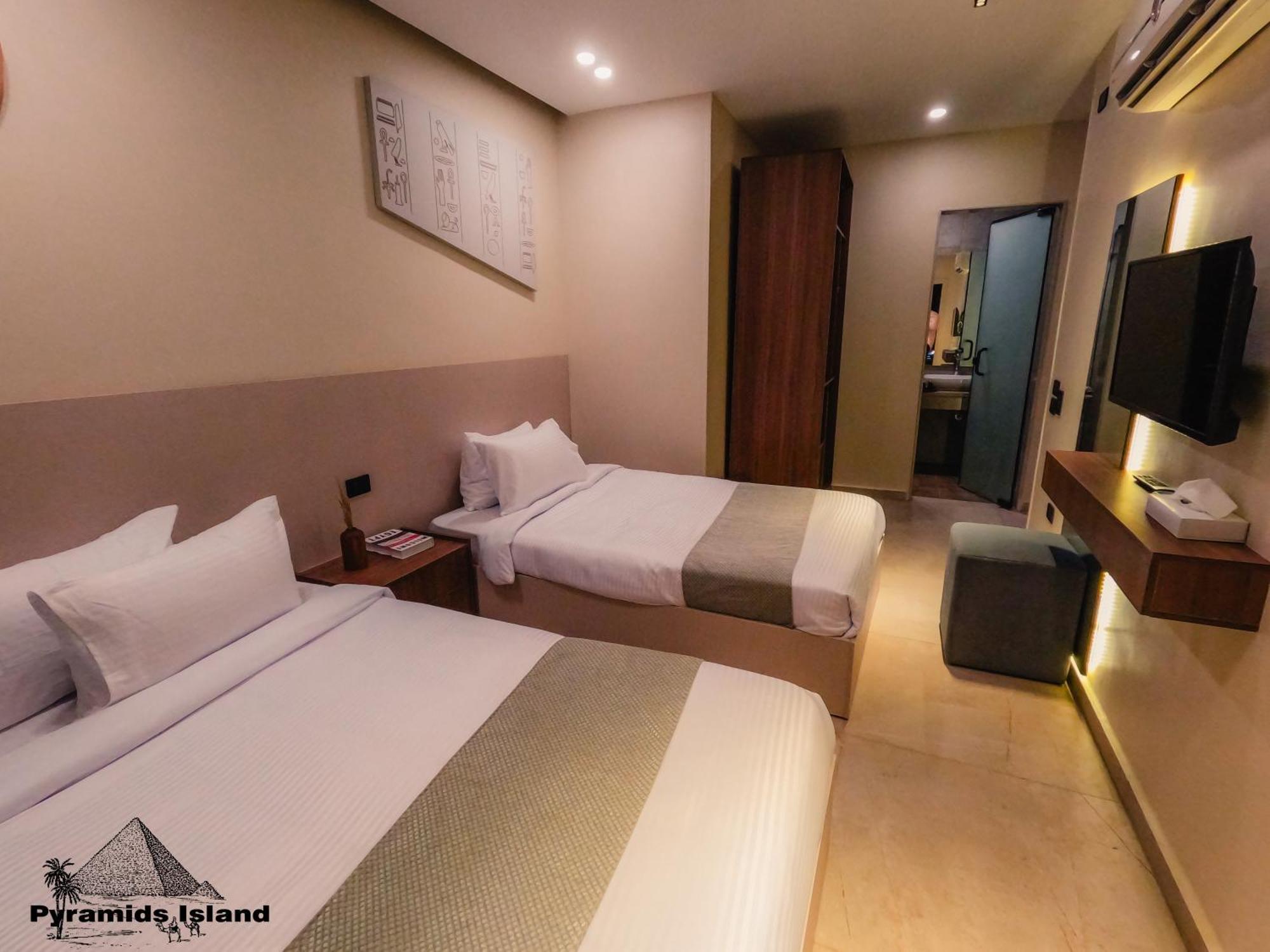 Pyramids Island Bed & Breakfast Kafret el-Gabal Exterior photo